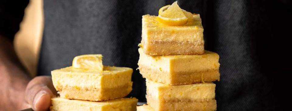 Paleo Lemon Slice Recipe with Collagen and Ghee