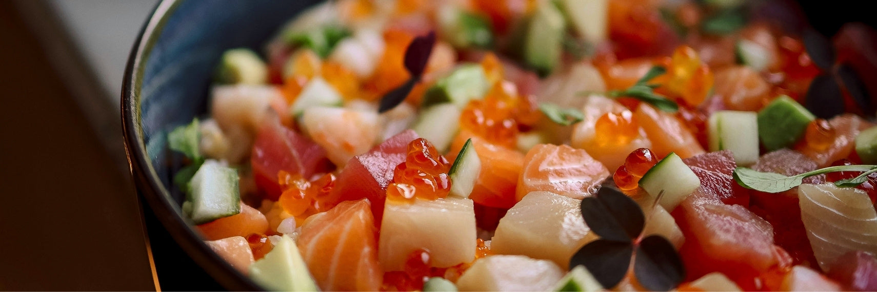 Salmon vegetable dinner in a bowl