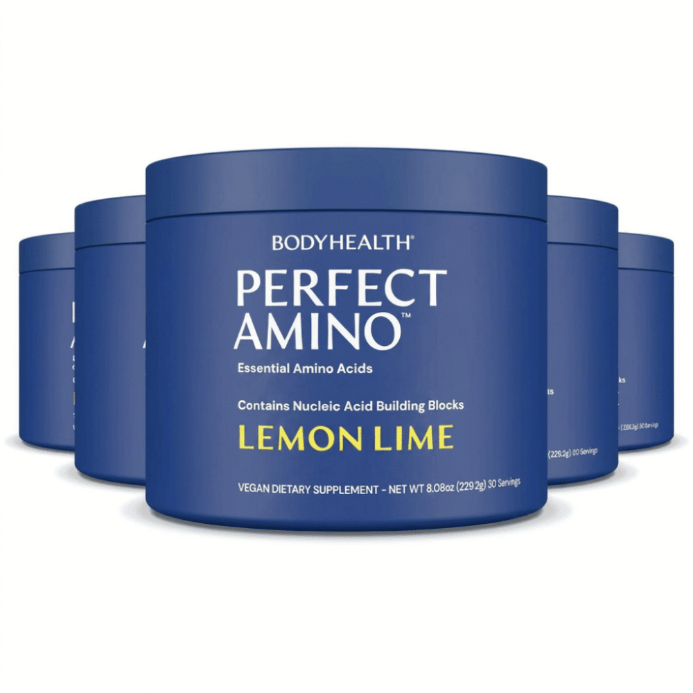 Bodyhealth Perfect Amino Powder Lemon Lime 30 Servings 6pack Australia