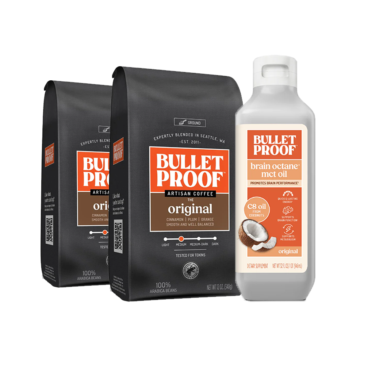 Bulletproof Australia Coffee Essentials Kit Original Coffee Brain Octane Oil