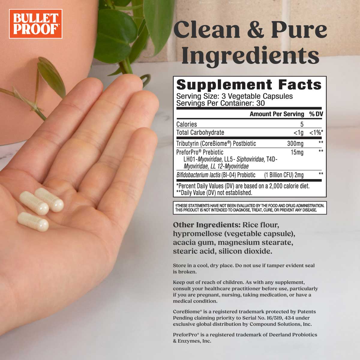 Pre pro and postbiotic supplement Australia