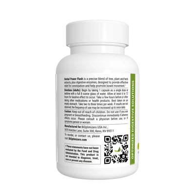 Constipation relief capsules - BIOptimizers Australia