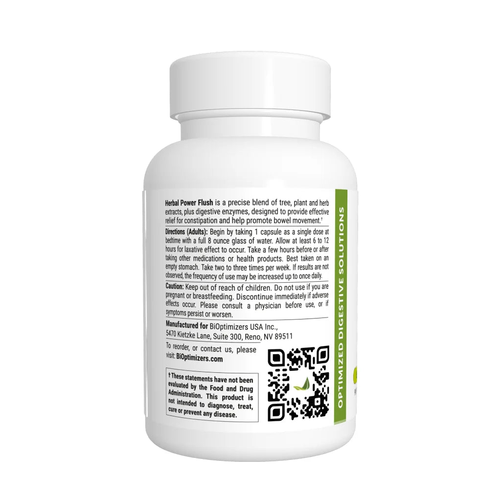 Constipation relief capsules - BIOptimizers Australia