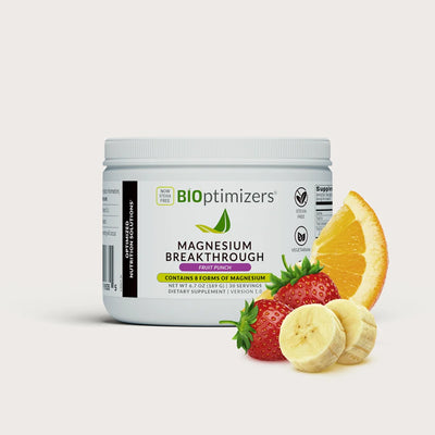 BIOptimizers Australia Magnesium Breakthrough Drink Powder Fruit Punch