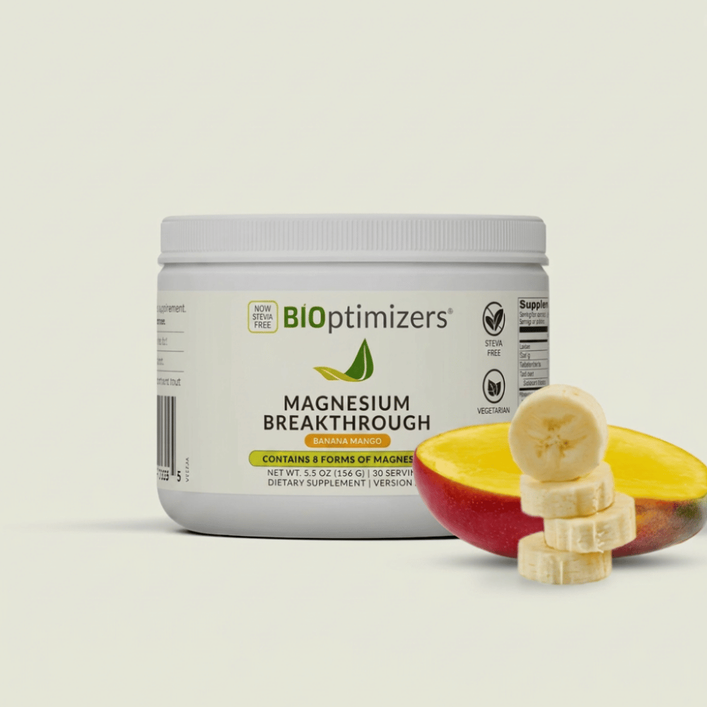BIOptimizers Magnesium Breakthrough Banana Mango Drink Powder Australia
