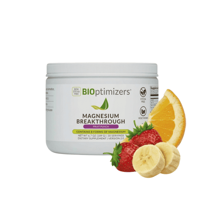 BIOptimizers Magnesium Breakthrough Fruit Punch Drink Powder Australia