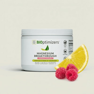 BIOptimizers Magnesium Breakthrough Raspberry Lemonade Drink Powder Australia