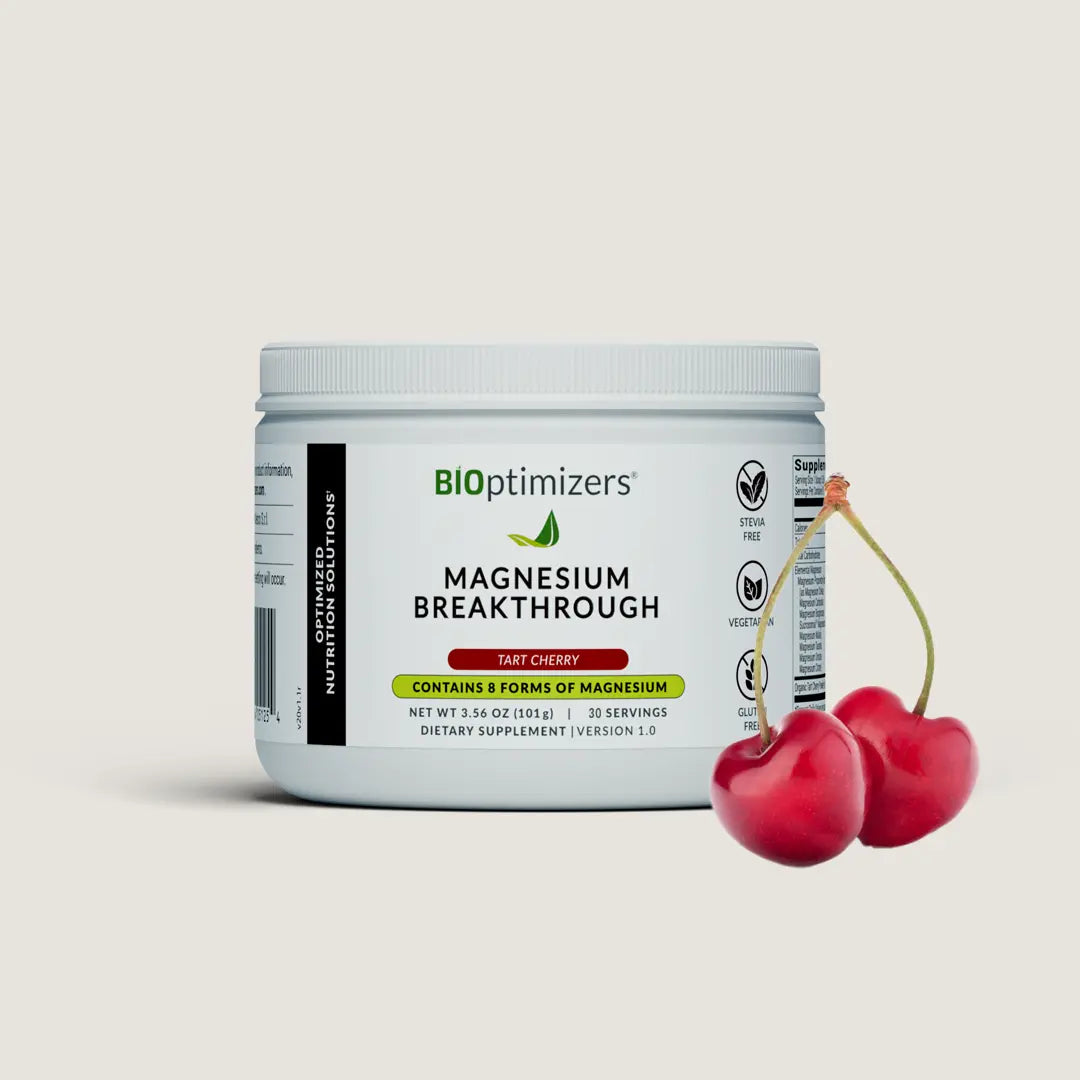 BIOptimizers Magnesium Breakthrough powder Tart Cherry Australia