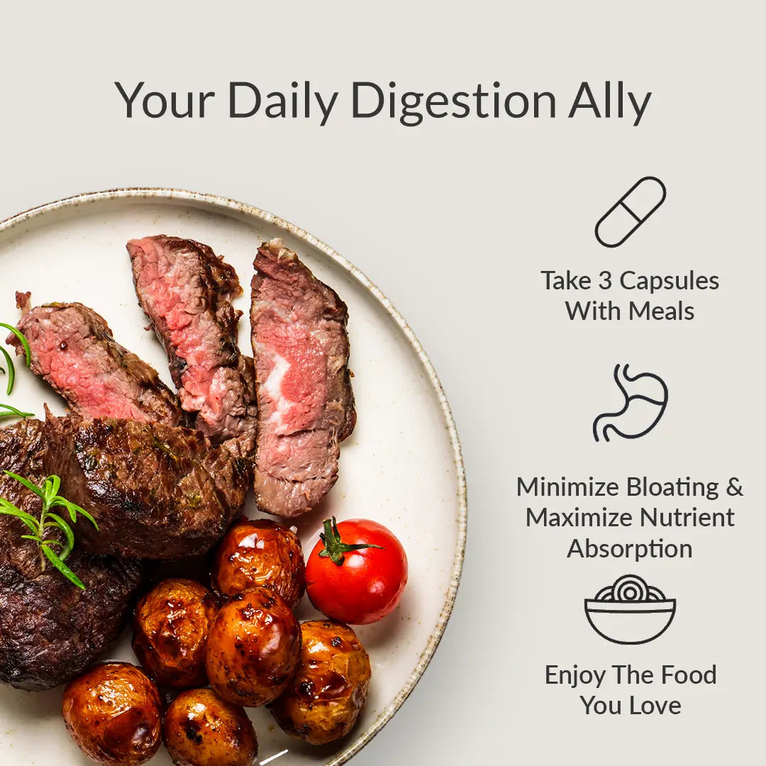 Digestive enzyme capsules - BIOptimizers Australia