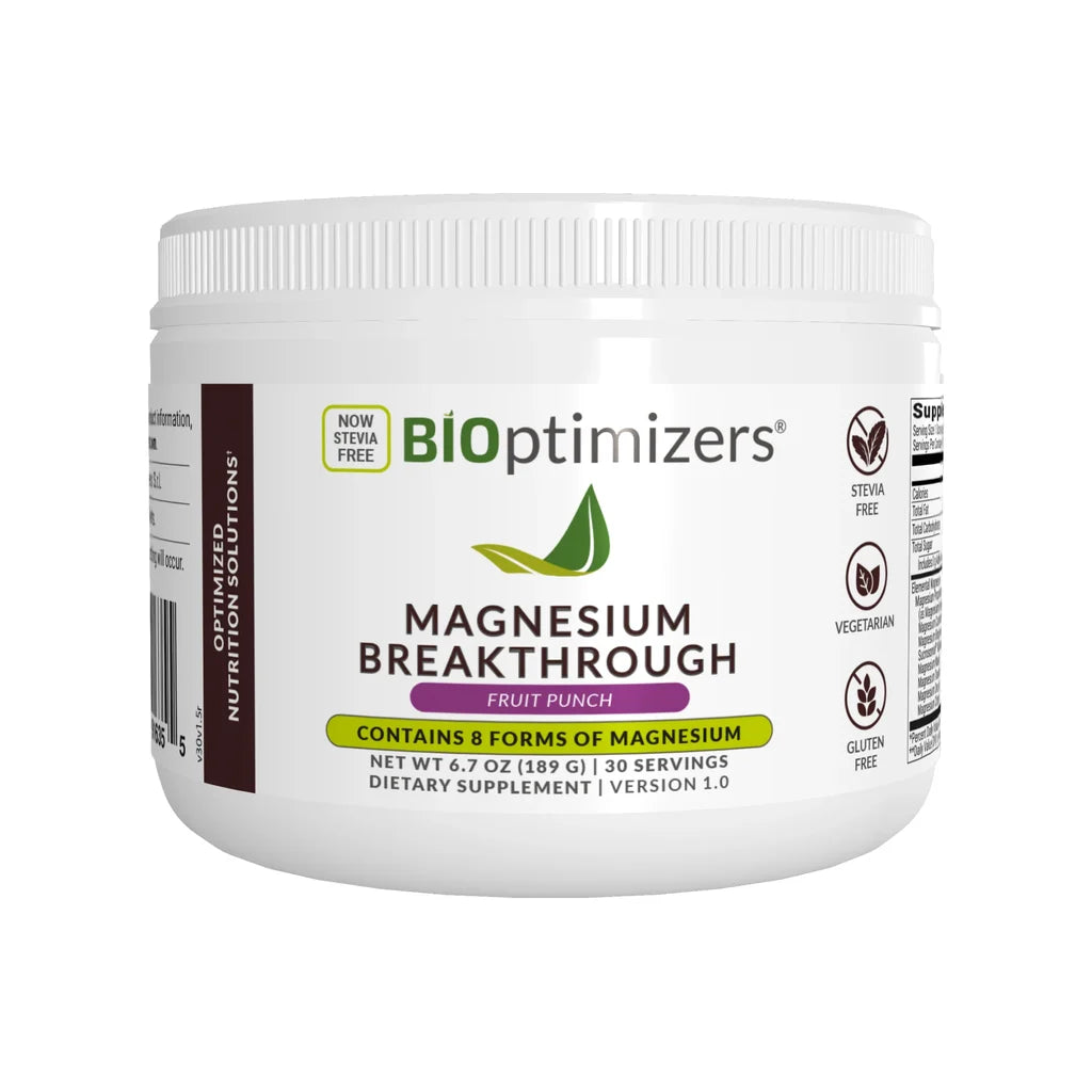 BIOptimizers Magnesium Breakthrough powder Fruit Punch Australia