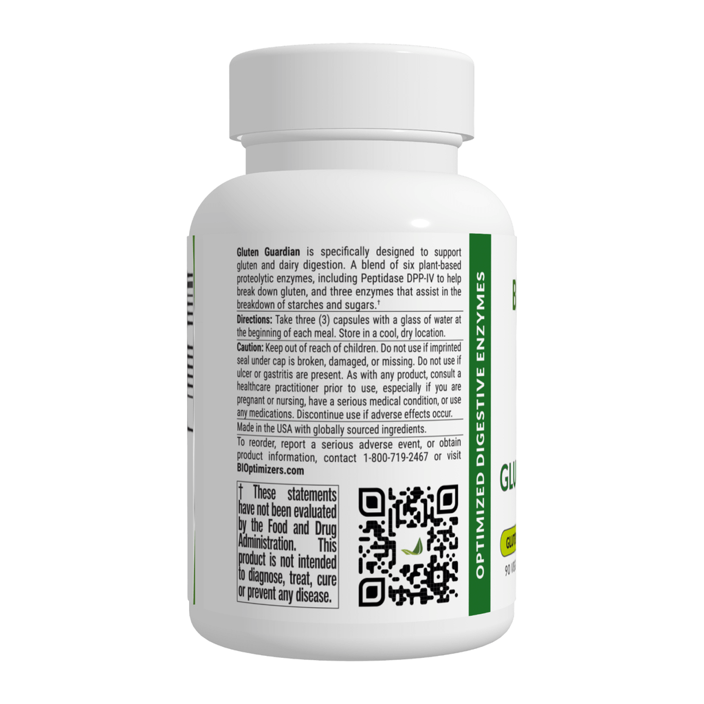 BIOptimizers Gluten Guardian - 90 capsules