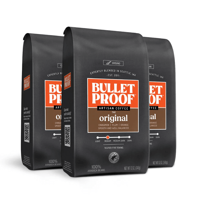 Bulletproof Australia Original Ground Coffee 3packs
