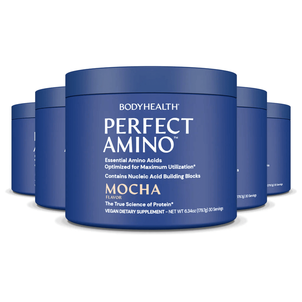 BodyHealth Australia PerfectAmino 30srv Mocha Powder 6 Pack