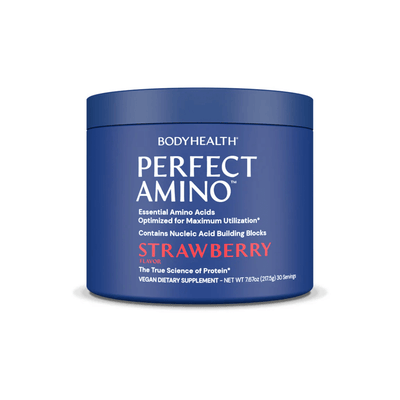 BodyHealth Australia PerfectAmino 30srv Strawberry Powder