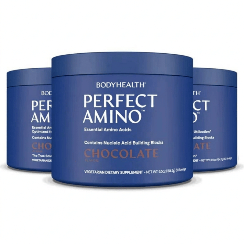 Bodyhealth Perfect Amino Powder Chocolate 30 Servings 3pack Australia