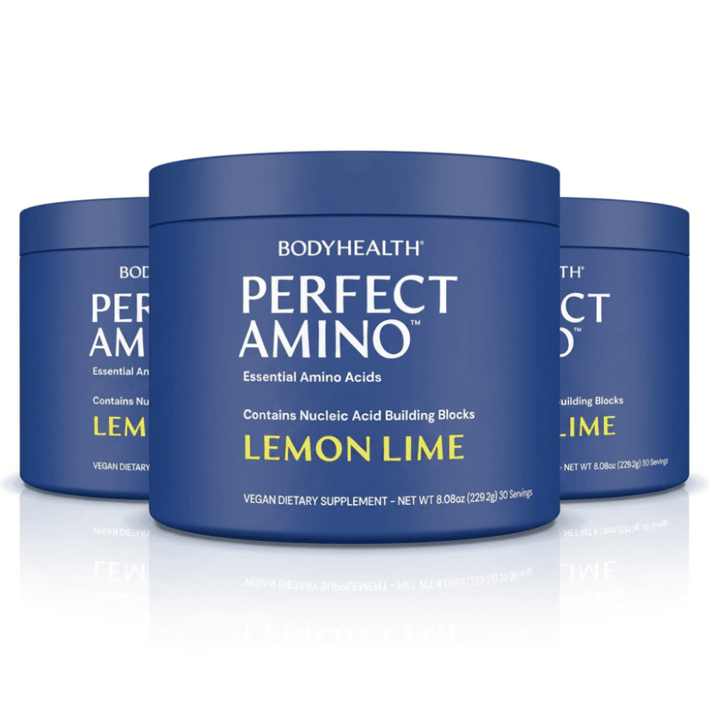 Bodyhealth Perfect Amino Powder Lemon Lime 30 Servings 3pack Australia