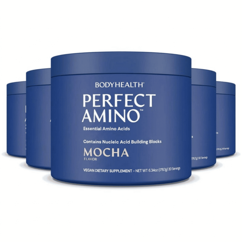 Bodyhealth Perfect Amino Powder Mocha 30 Servings 6pack Australia