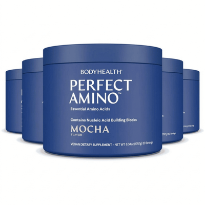 Bodyhealth Perfect Amino Powder Mocha 30 Servings 6pack Australia