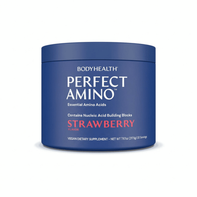 Bodyhealth Perfect Amino Powder Strawberry 30 Servings Australia
