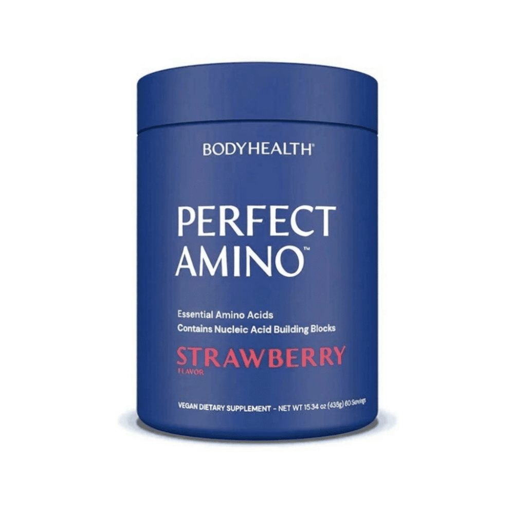 Bodyhealth Perfect Amino Powder Strawberry 60 Servings Australia