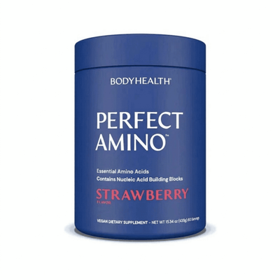 Bodyhealth Perfect Amino Powder Strawberry 60 Servings Australia