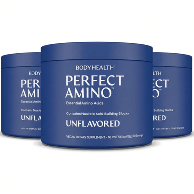 Bodyhealth Perfect Amino Powder Unflavoured 30 Servings 3pack Australia