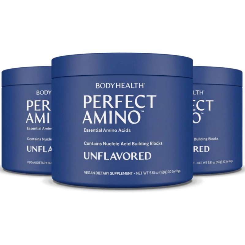 Bodyhealth Perfect Amino Powder Unflavoured 30 Servings 3pack Australia