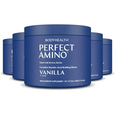 Bodyhealth Perfect Amino Powder Vanilla 30 Servings 6pack Australia