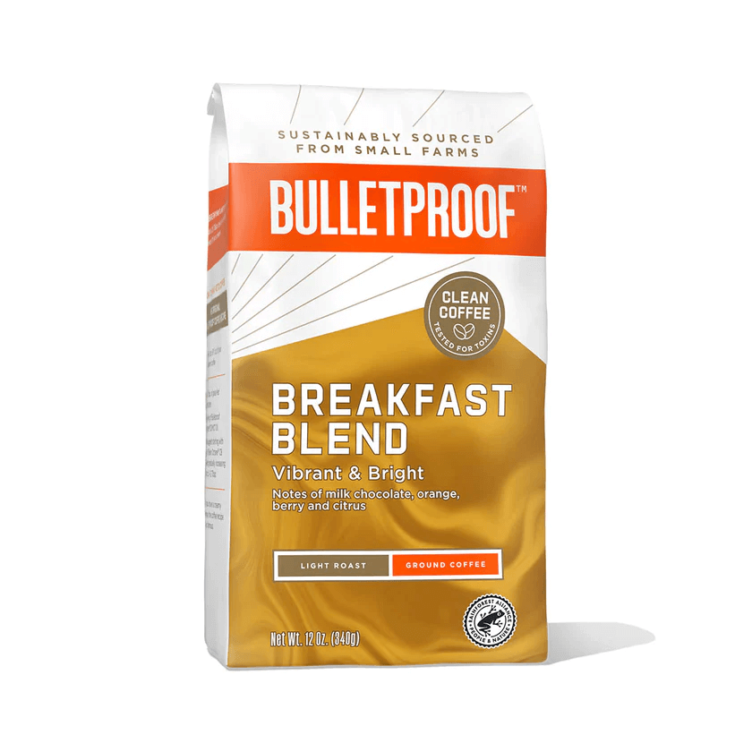 Bulletproof Australia Breakfast Blend Light Roast Ground Coffee