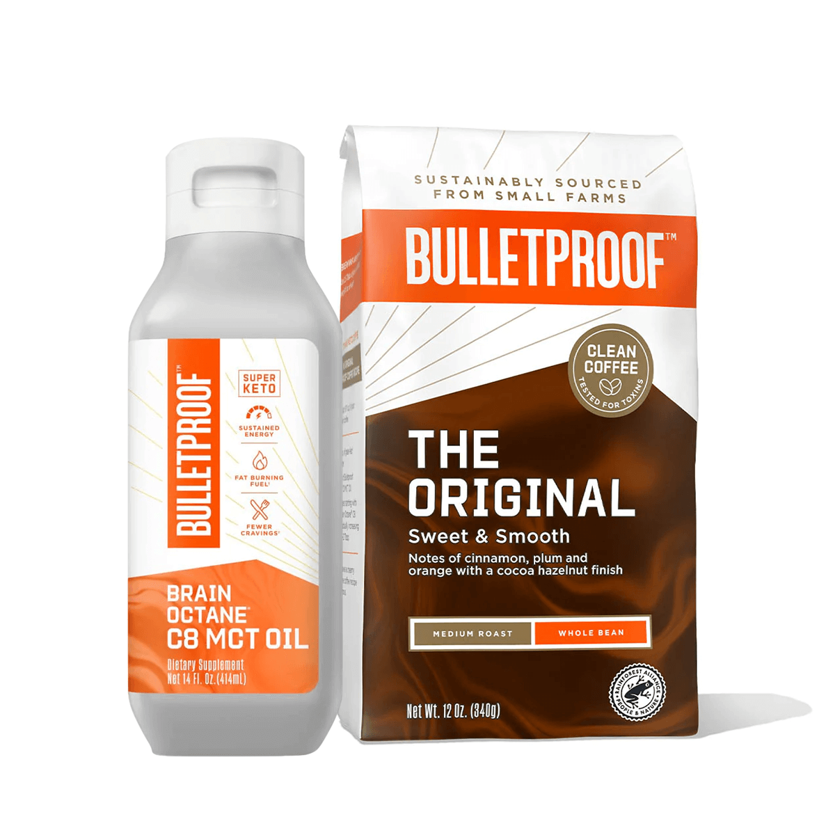 Bulletproof Australia Starter Kit Brain Octane Oil Original Whole Bean Coffee