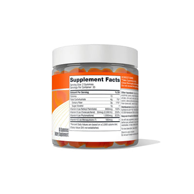 Bulletproof Australia ADK Gummies Supplement Facts