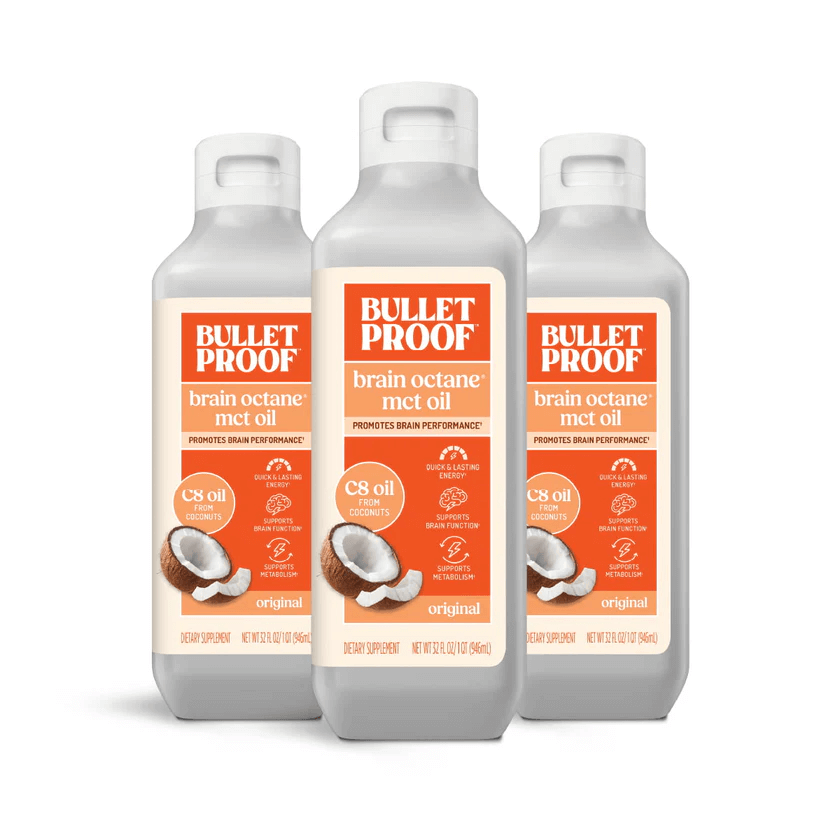 Bulletproof Australia Brain Octane C8 Oil 3packs