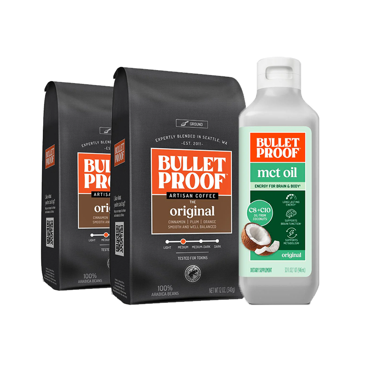 Bulletproof Australia Coffee Essentials Kit Original Coffee MCT Oil