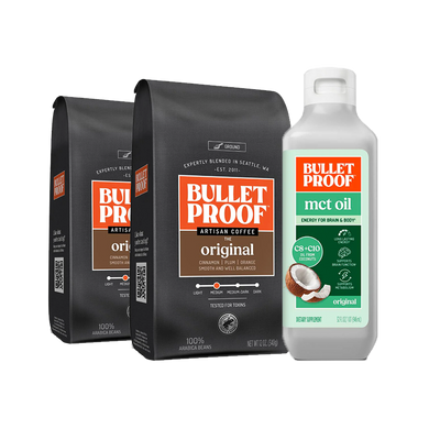 Bulletproof Australia Coffee Essentials Kit Original Coffee MCT Oil