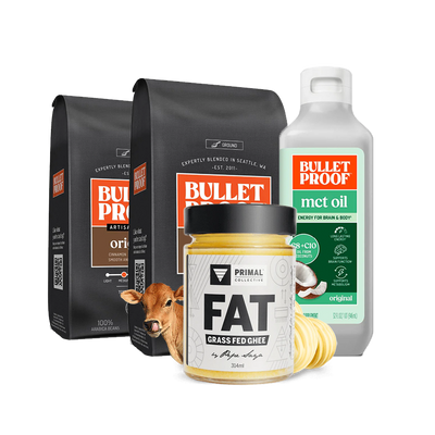 Bulletproof Australia Coffee Essentials Kit Original Coffee MCT Oil Primal Collective Ghee