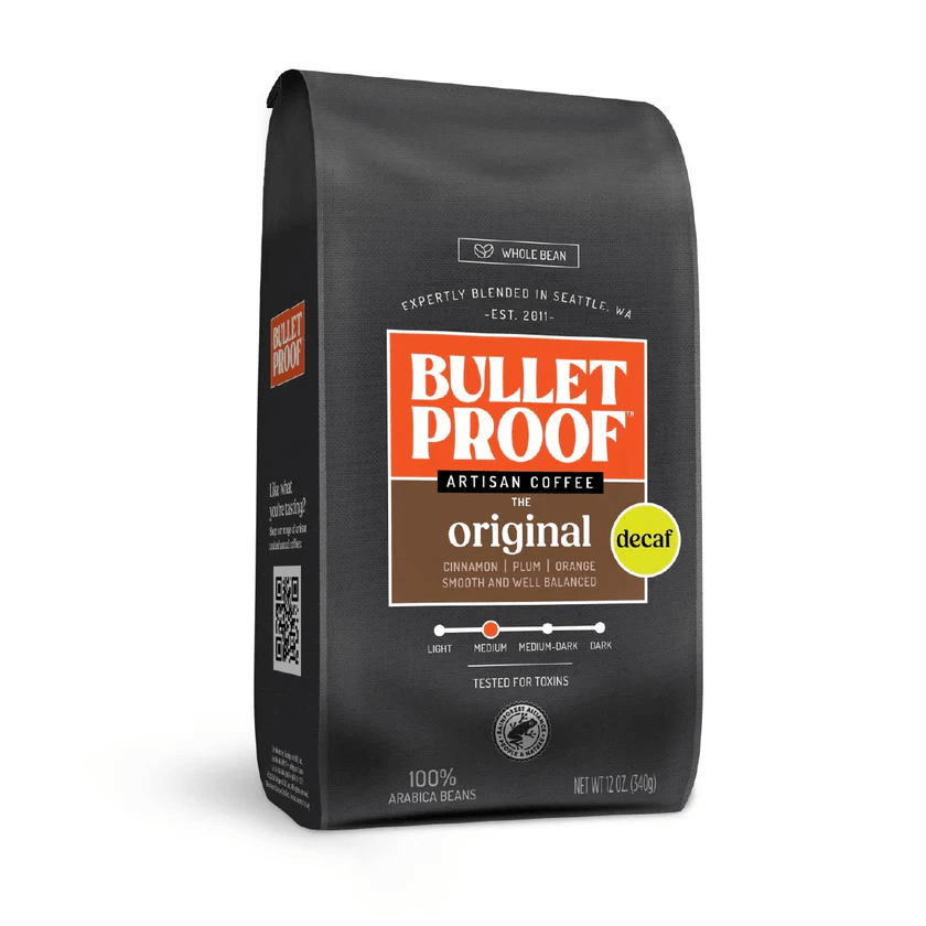 Bulletproof Australia Decaf Beans Coffee bag