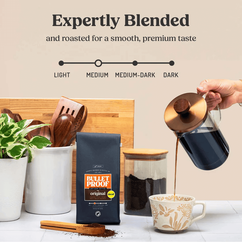 Bulletproof Australia Decaf Blend Ground Coffee