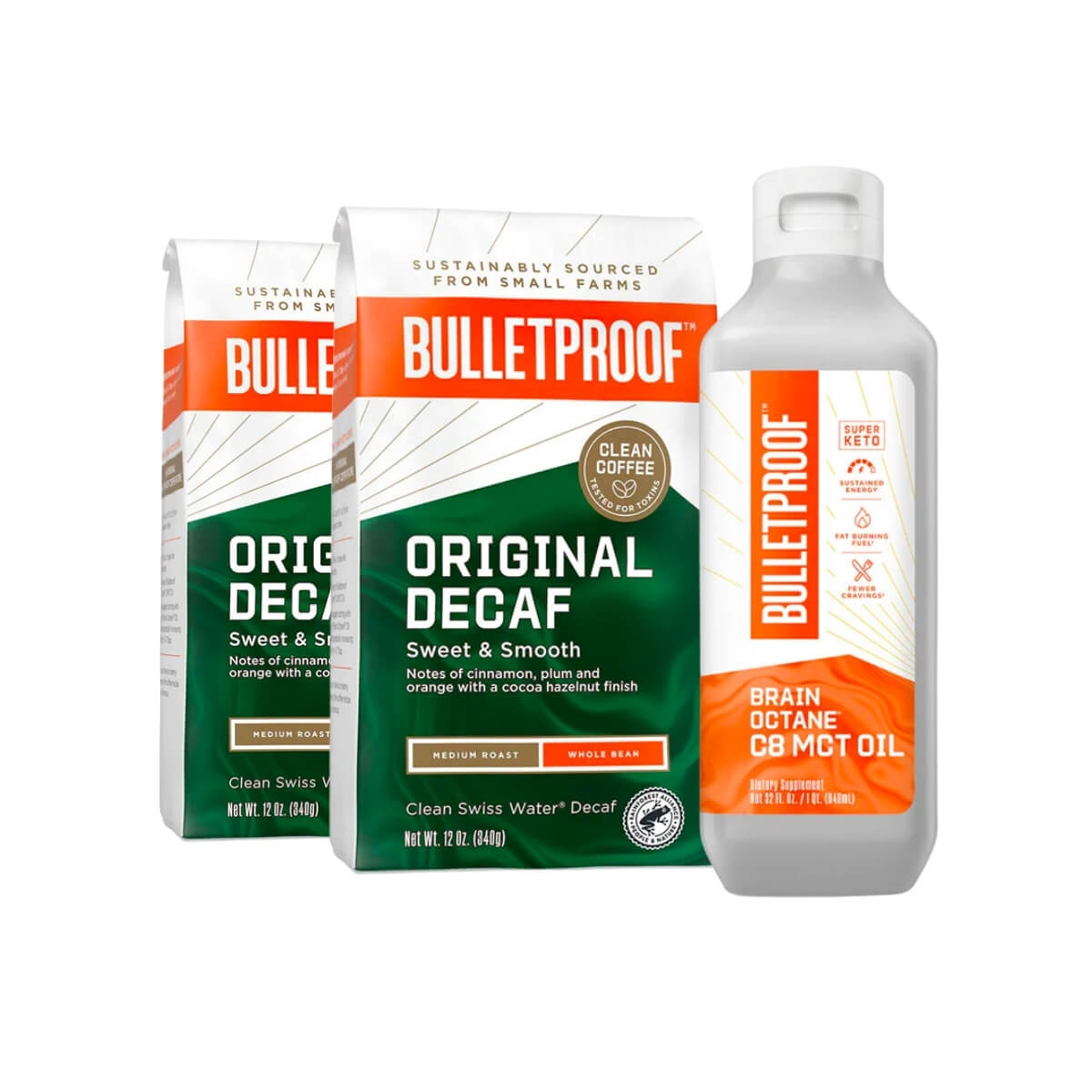 Bulletproof Australia Decaf Coffee Essentials Kit Coffee Beans Brain Octane Oil