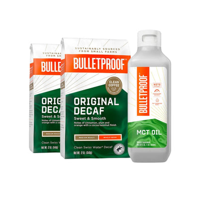 Bulletproof Australia Decaf Coffee Essentials Kit Coffee Beans MCT Oil