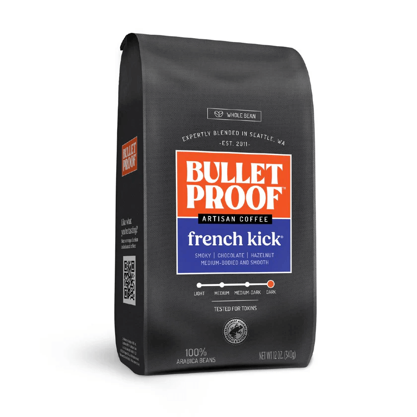 Bulletproof Australia French Kick Beans Coffee bag