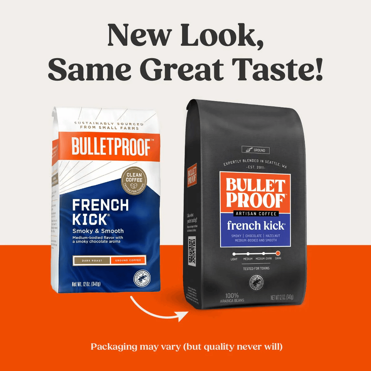 Bulletproof Australia French Kick Grounds Coffee