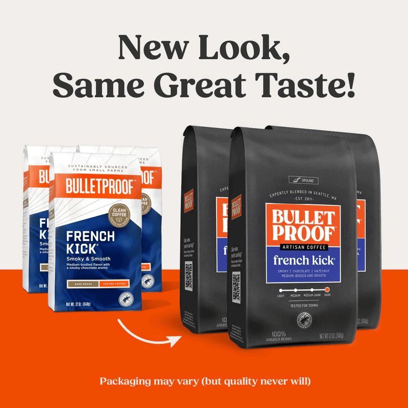 Bulletproof Australia French Kick Ground Coffee 3pack