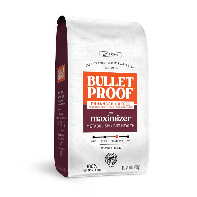 Bulletproof Australia Maximizer Ground Coffee bag