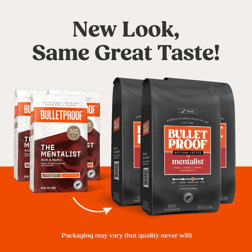 Bulletproof Australia Mentalist Ground Coffee 3packs