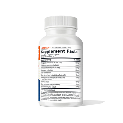 Bulletproof Australia Superfood Antioxidant Supplement Facts