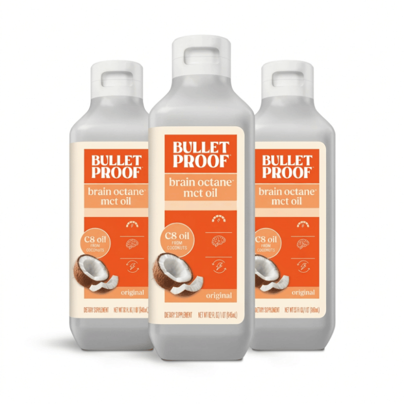 Bulletproof Brain Octane Oil 3pack Australia