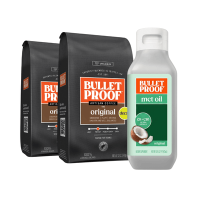 Bulletproof Decaf Coffee Essentials Kit MCT Oil Australia