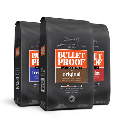 Bulletproof Whole Bean Coffee Variety Pack Australia