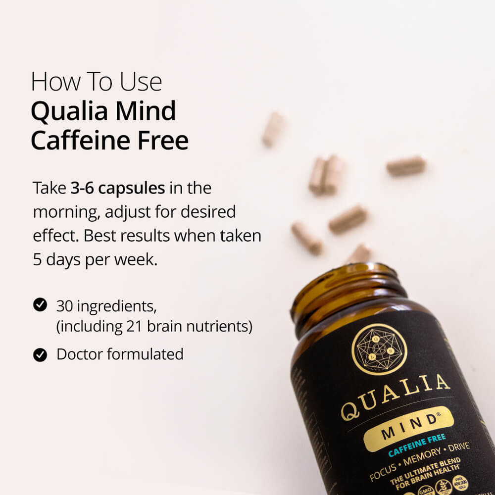 Caffeine free memory supplement Australia