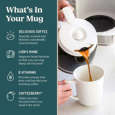 Coffee for focus and energy - High Achiever by Bulletproof
